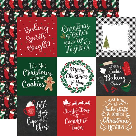 Collections Echo Park Paper Co A Gingerbread Christmas