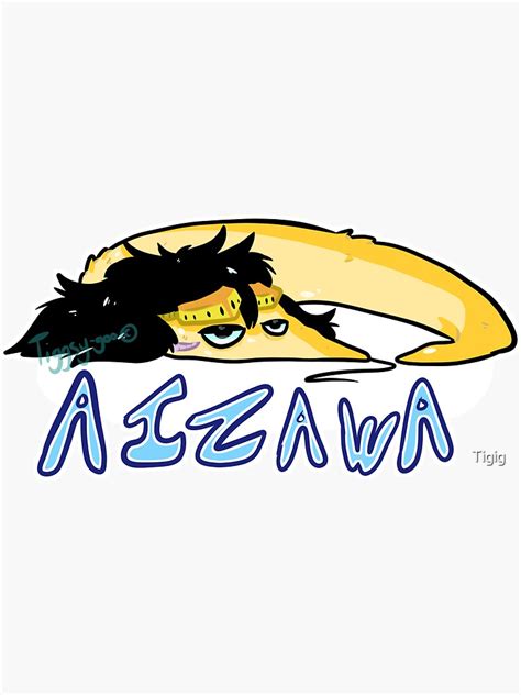 Bnha Aizawa Worm On A String Sticker By Tigig Redbubble