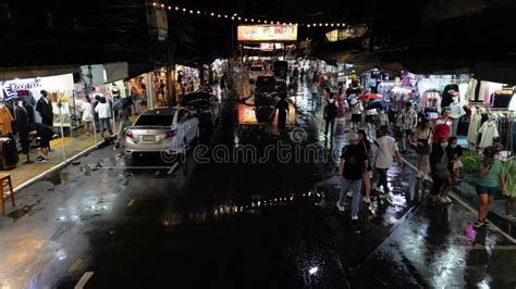 Bangkok Thailand November 4 2023 Crowded Of People Walking On