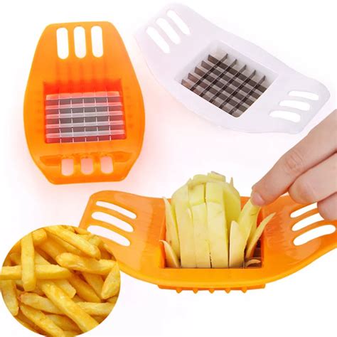 New Stainless Steel Potato Cutter Cutting Device Square Vegetable