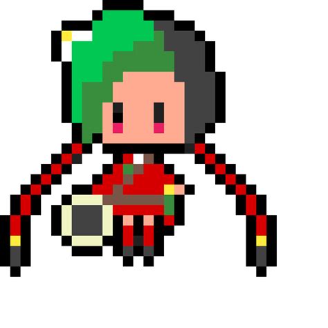 Pixilart Jinx Chibbi Pixelart League Of Legends By Graciano