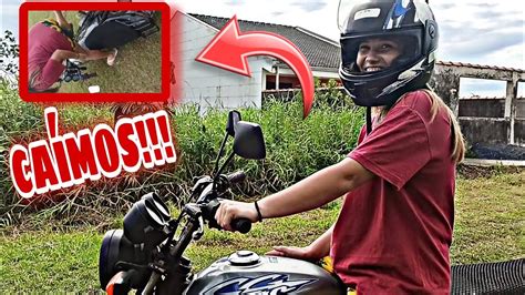 Ensinei Minha Namorada Andar De Moto Passei Raiva Youtube