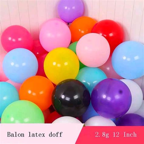 Jual Balon Latex Doff 12 Inci 50 Pcs Shopee Indonesia