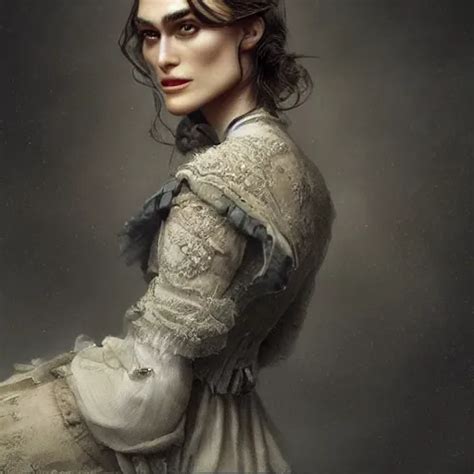 Portrait Of Keira Knightley In Victorian London Stable Diffusion