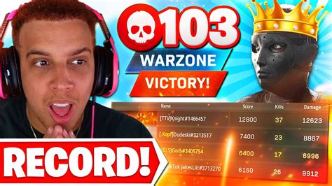 Reacting To World Record 103 Kills In Warzone Rebirth Island New Kill