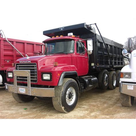 1999 Mack Rd6885 Tri Axle Dump Truck J M Wood Auction Company Inc