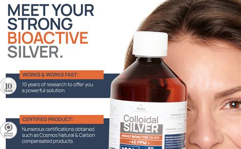 Amazon Colloidal Silver Liquid Fl Oz Ppm Bioactive