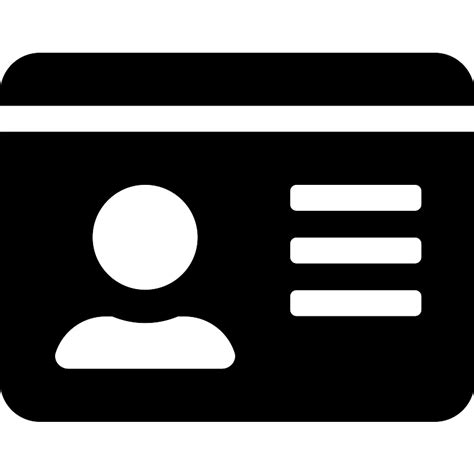 Id Card Vector Svg Icon Svg Repo