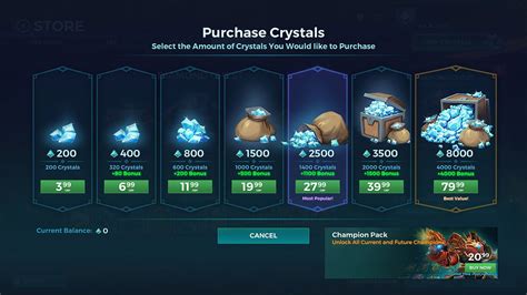 How To Get Crystals In Paladins Pwrdown