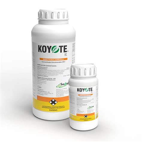 Insecticida Koyote EC X 1 Litro Croper