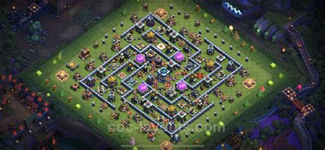 Gute Farm Base Rathaus Level 13 Link Anti 3 Sterne Hybrid COC