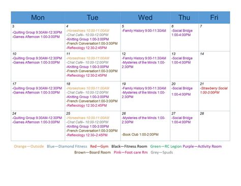 June 2024 Social Educational Activities Schedule Lennox And Addington