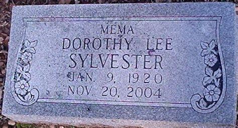 Dorothy Lee Pipkin Sylvester Find A Grave Reminne