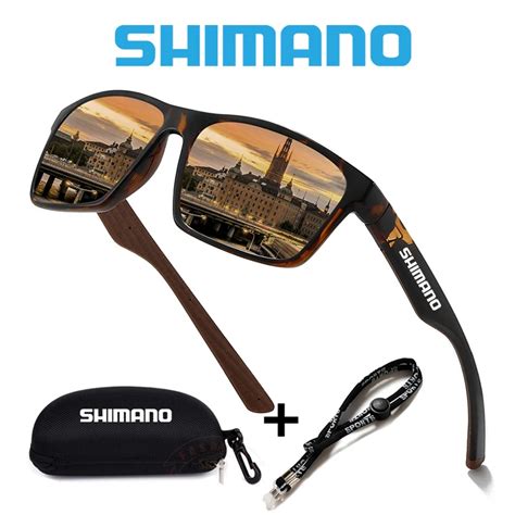 Culos De Sol Polarizados Shimano Para Homens E Mulheres Culos Para