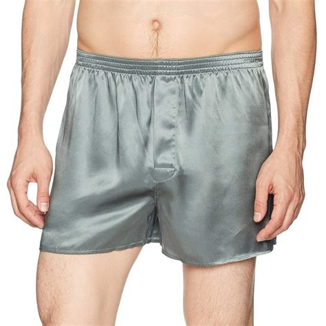 Intimo Intimo Men S Classic Silk Boxers Forest Large