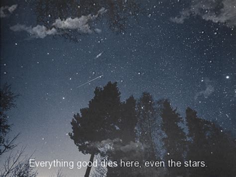 Sky Falling Stars Die 