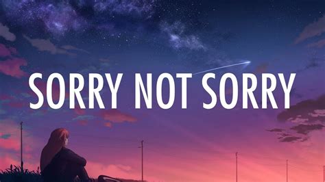 Demi Lovato – Sorry Not Sorry (Lyrics) 🎵 Chords - Chordify