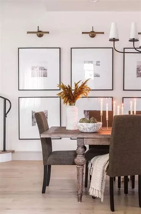 35 Stunning Dining Room Gallery Wall Ideas Shelterness