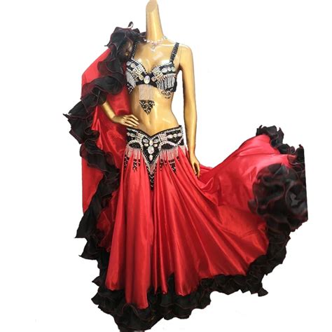 Hot Sale New Women S Belly Dance Costume Set Sexy Belly Dancing Clothes Professional Bellydance