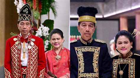 Makna 2 Baju Adat Yang Dipakai Jokowi Saat Peringatan HUT Ke 79 RI Di