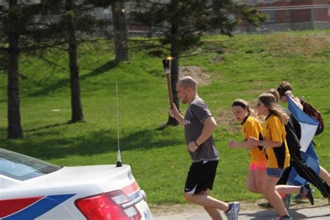 Special Olympic Torch Run Includes Olympic Gold Medallist Photos