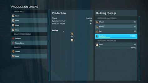 Farming Simulator 22 Production Chains