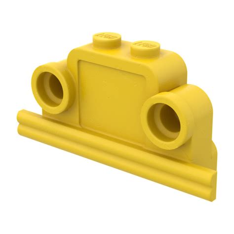 Lego Brick 1 X 4 X 2 Bell Shape With Headlights Brick Owl Lego