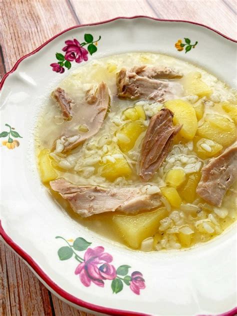 Soupe De Riz Au Poulet Recette Traditionnelle Portugaise Harmonie