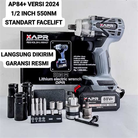 Jual Apr Japan Bor Impact Wrench Baterai Nm Vf Baterai Ap