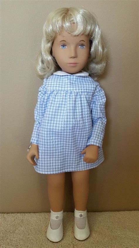 Sasha Blonde Gingham Doll 1980s England Near Mint With Box 107