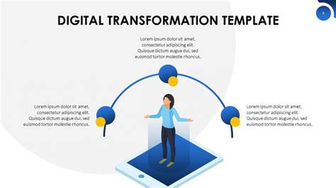 Digital Transformation Strategy Presentation | Free PowerPoint Template