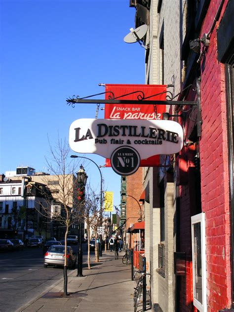 Beliebte Bars In Der Rue Ontario In La Distillerie Gibt Es Flickr