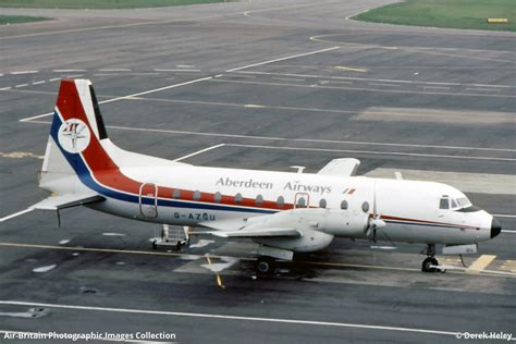 Hawker Siddeley Hs Srs G Azsu Aberdeen Airways Sm