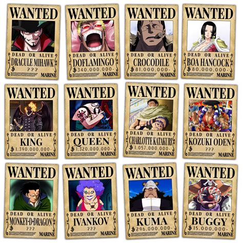 Mua Poster One Piece L Nh Truy N Wanted Poster Anime Manga One Piece