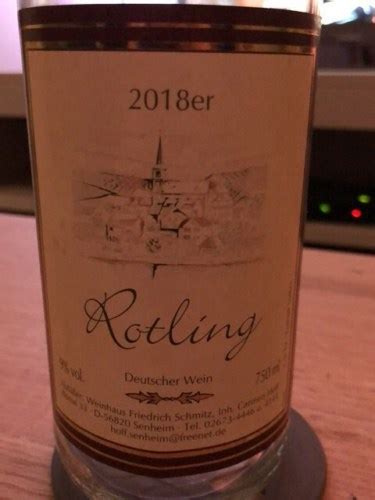 Friedrich Schmitz Mosel Rotling Vivino Australia