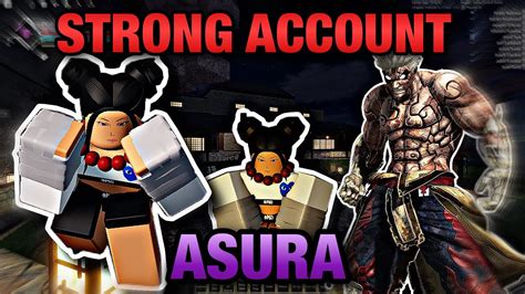 Strong Account Experience On Asura Asura Roblox Fighing Game Youtube