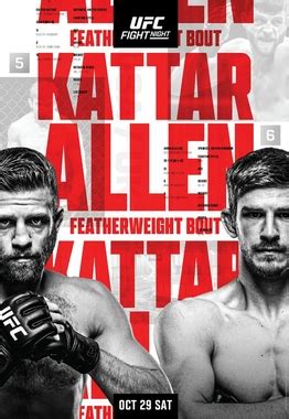 UFC Fight Night: Kattar vs. Allen - Wikiwand