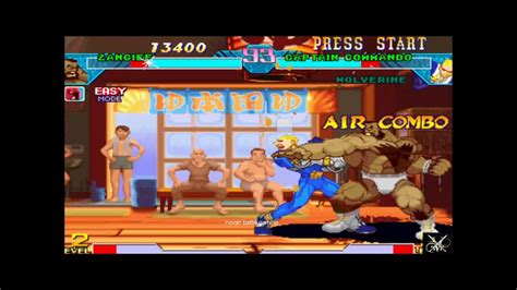 Marvel Vs Capcom Zangief Arcade Run Youtube