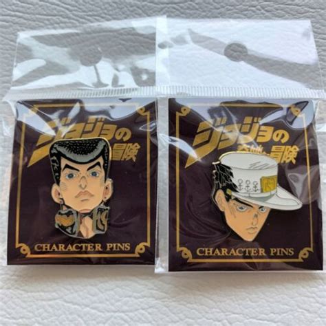 JoJo S Bizarre Adventure Pin Pins Badge Josuke Higashikata And Jotaro