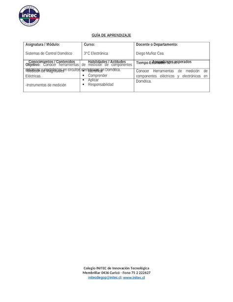 DOCX Web viewLa importancia de las mediciones eléctricas en