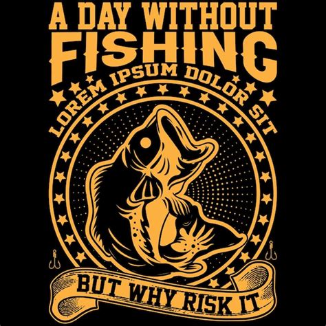 Premium Vector Fishing T Shirt Design