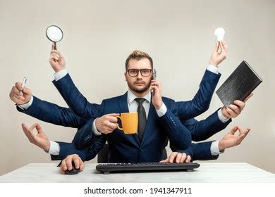 39 822 Multitasking Man Images Stock Photos Vectors Shutterstock