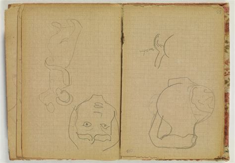 Croquis Paul Gauguin Musée d Orsay