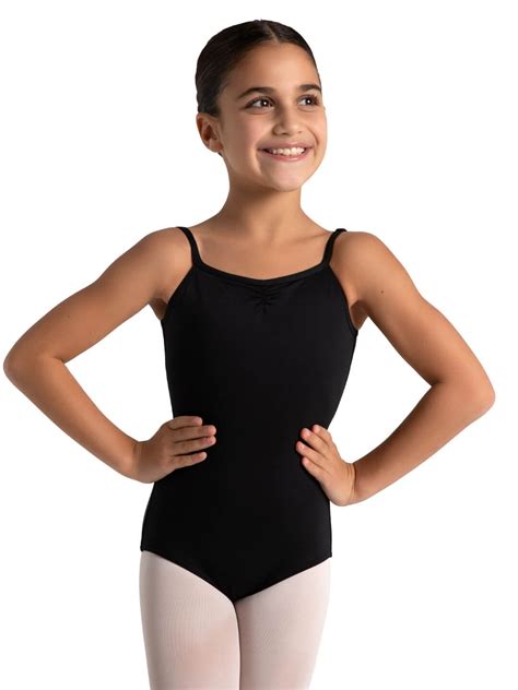 Capezio Studio Collection Pinch Front Camisole Leotard Girls Capezio®