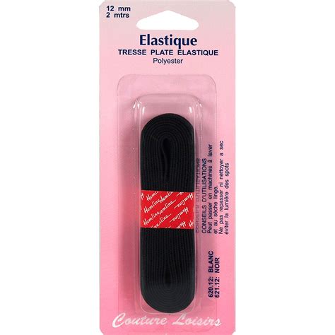 Elastique Tiss Souple Noir Mmx M Centrakor