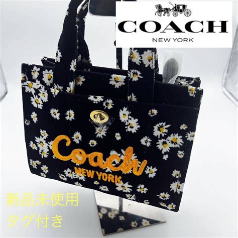 【未使用】【1円スタート】コーチ Coach Coach スモール カーゴ トート フローラ 花柄 メンズ バッグ 正規品 新品 未使用 タグ