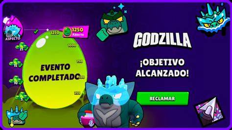 Mi Club Completa El Evento De Godzilla Desbloqueo La Skin De Buzz