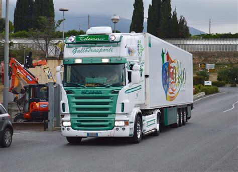 I Gallo Trasporti Scania V8 R580 TL Matte Trucks Photography Flickr