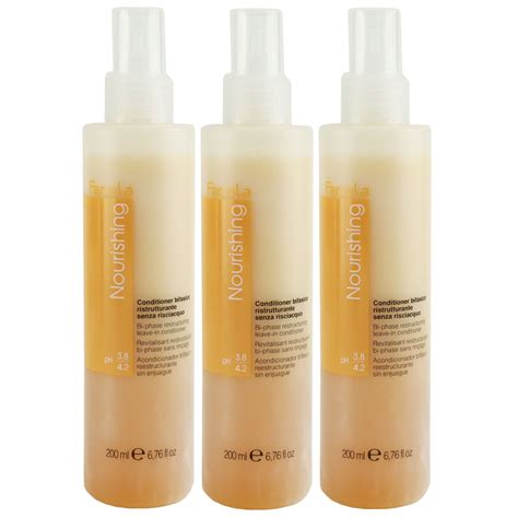 Fanola Nourishing 3 X 200 Ml Bi Phase Leave In Conditioner Set Bei Riemax