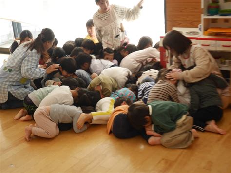 11月の避難訓練～不審者～ 香椎しもばる保育園｜福岡市東区（認可保育園）香椎しもばる保育園｜福岡市東区（認可保育園）